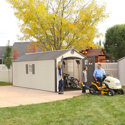 Lifetime 8 Ft. X 20 Ft. Outdoor Storage Shed - 60120 - Backyard Provider