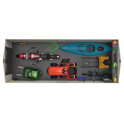 Lifetime 8 Ft. X 20 Ft. Outdoor Storage Shed - 60120 - Backyard Provider
