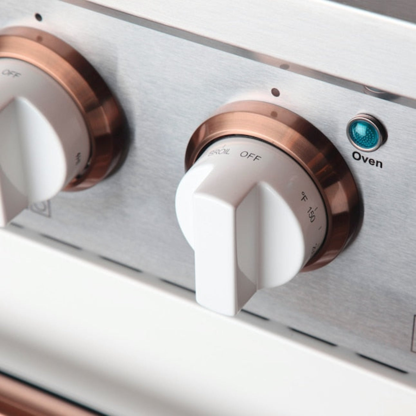 Kucht 48" Pro-Style Propane Gas Dual Fuel Range in White with Rose Gold Accents, KDF482/LP-W-ROSE - KDF482/LP-W-ROSE