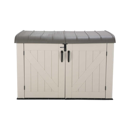 Lifetime Horizontal Storage Shed (75 Cubic Feet) - 60170 - Backyard Provider
