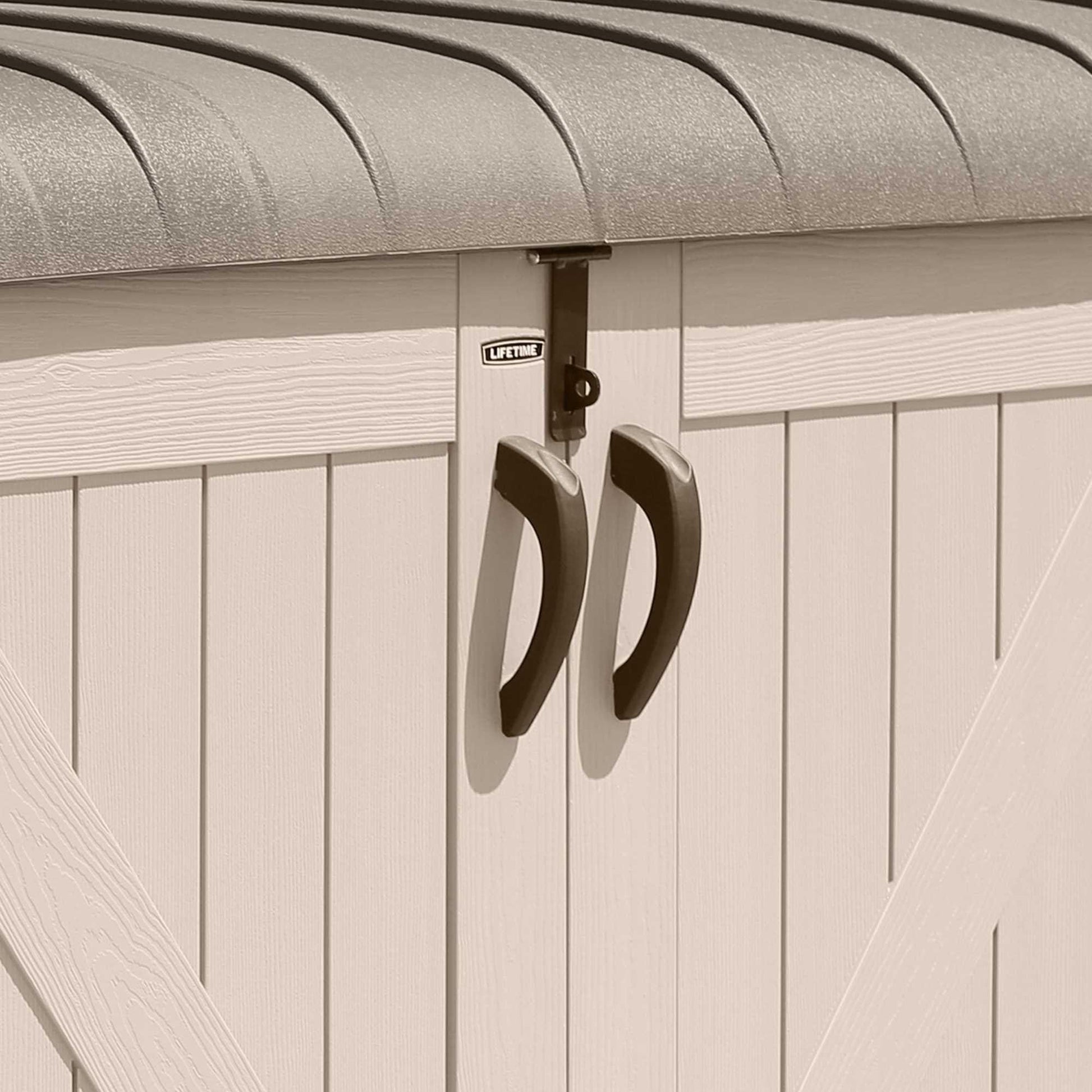 Lifetime Horizontal Storage Shed (75 Cubic Feet) - 60170 - Backyard Provider
