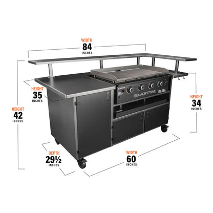 Blackstone 5 Person Chef's Table w/36" Griddle - 6023