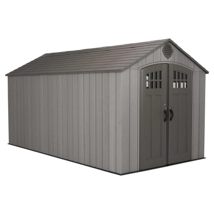 Lifetime 15 Ft X 8 Ft Outdoor Storage Shed - 60318 - Backyard Provider