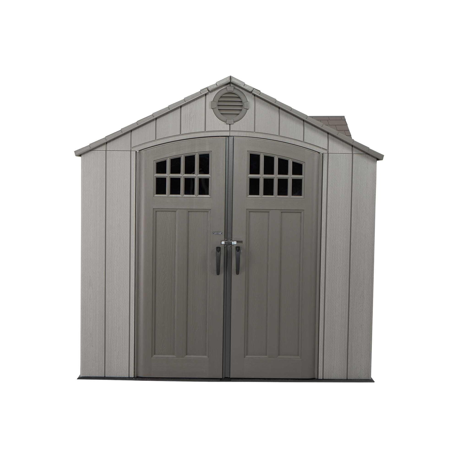 Lifetime 15 Ft X 8 Ft Outdoor Storage Shed - 60318 - Backyard Provider