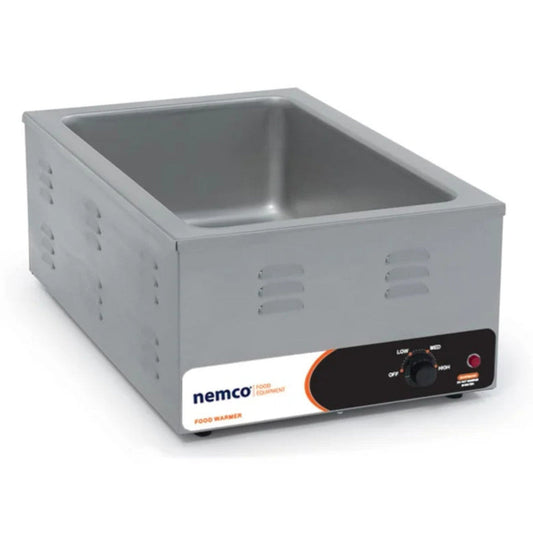 Nemco 6055A-43 Wet Operation Countertop Warmer Accepts (4) 1/3 Size Pans - NE6055A43