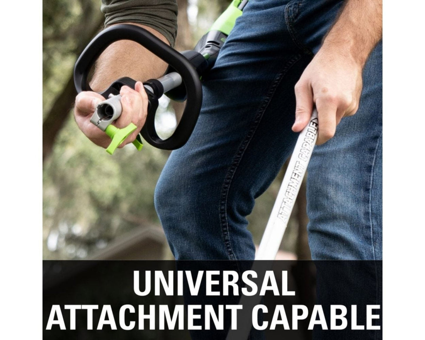 Greenworks 60V 16" Cordless Battery String Trimmer (Attachment Capable) & 8" Edger Attachment Combo Kit w/ 4.0 Ah Battery & Charger - 2135002-VK