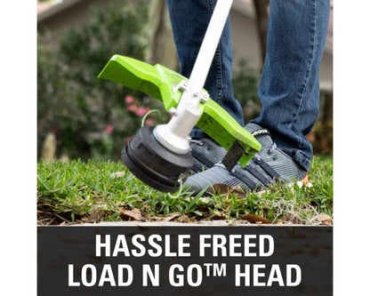 Greenworks 60V 16" Cordless Battery String Trimmer (Attachment Capable) & 8" Edger Attachment Combo Kit w/ 4.0 Ah Battery & Charger - 2135002-VK