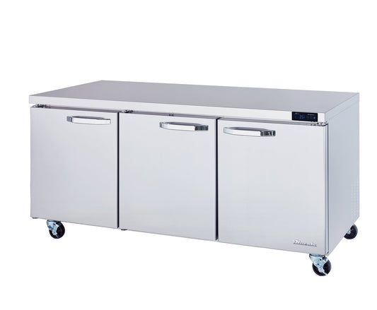 Blue Air   72" Wide 3 Door Undercounter Refrigerator - BLUR72-HC