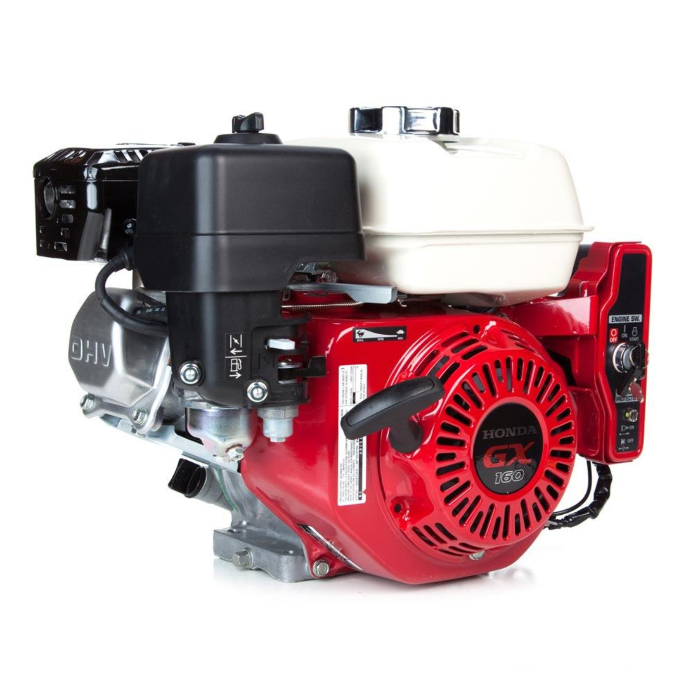 Honda Horizontal Engine with Electric Start - HDA,GX160-QXE2