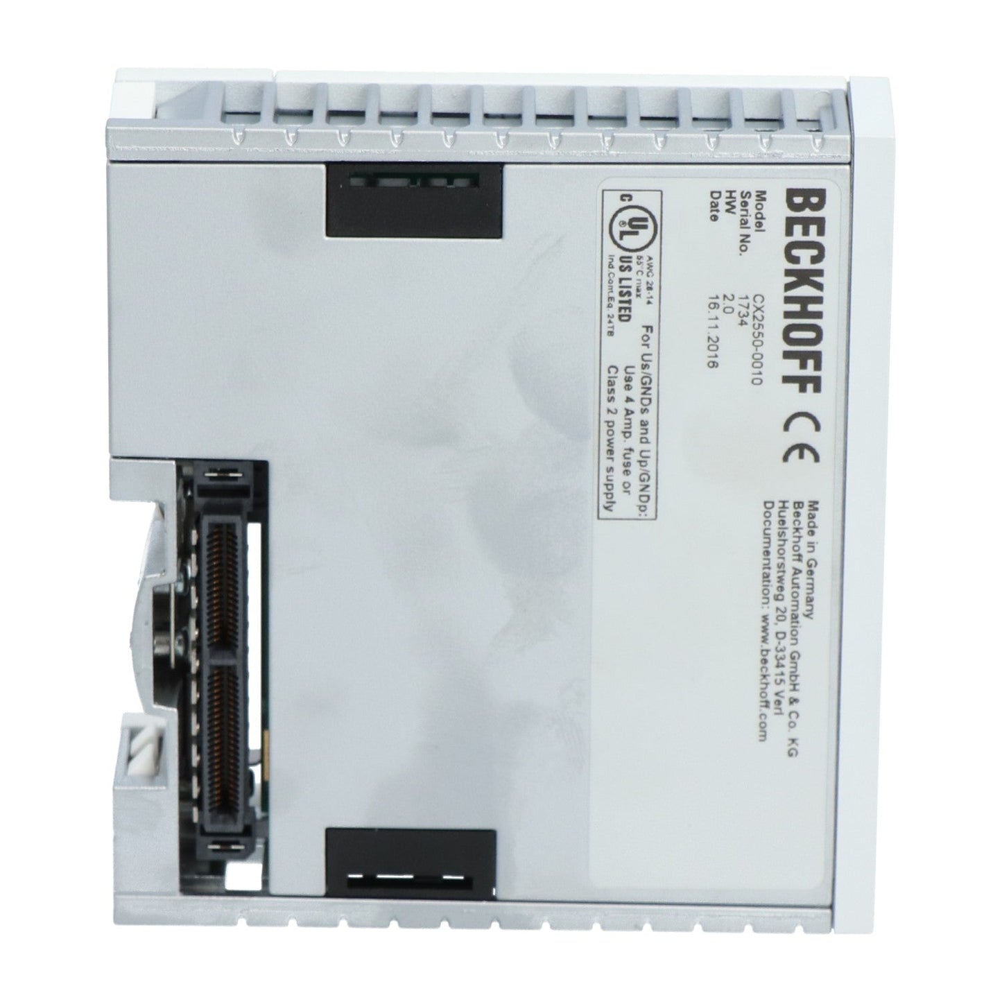 Beckhoff Extension Module - CX2550-0010