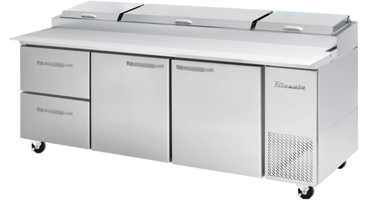 Blue Air  93" Wide 2 Drawer Pizza Prep Table - BAPP93-D2M-HC