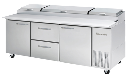 Blue Air  93" Wide 2 Drawer Pizza Prep Table - BAPP93-D2M-HC