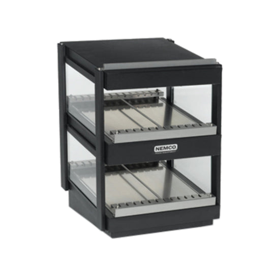 Nemco 6480-30S-B 30" Multi-Product Shelf Merchandiser with Slanted Shelves - NE648030SB