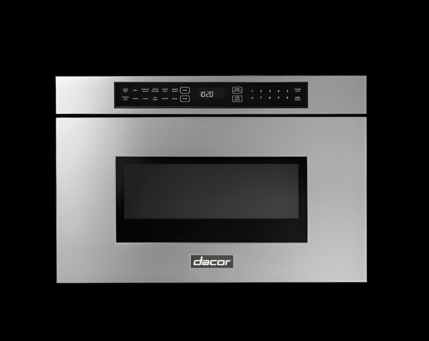 DACOR 24" Microwave-In-A-Drawer, Silver Stainless Steel - DMR24M977WS-KT