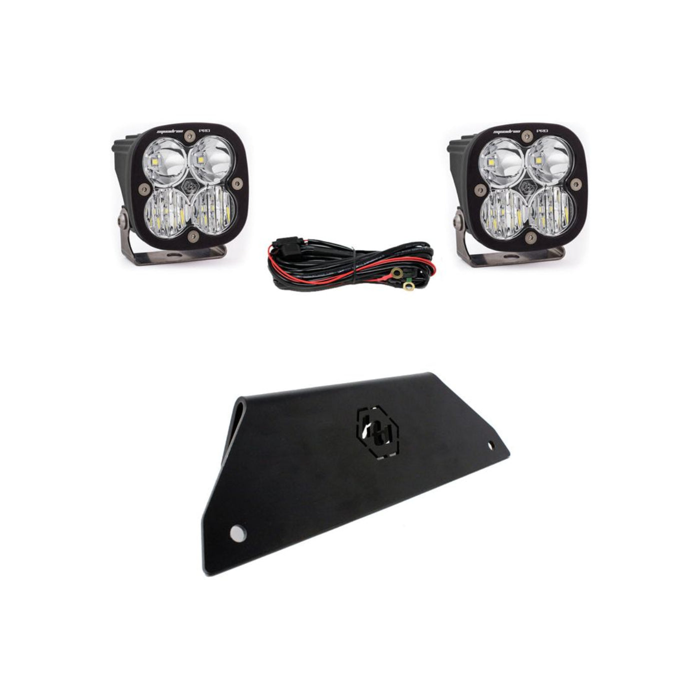 Baja Designs Polaris RZR Pro / Turbo R Squadron Pro Bumper Lower Mount Light Kit - 447171