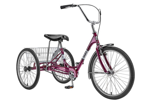 Trike w/White Basket - Sun Trike 24"