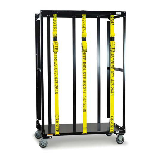 American Cart Oversize Milk Crate Storage Rack - 67429