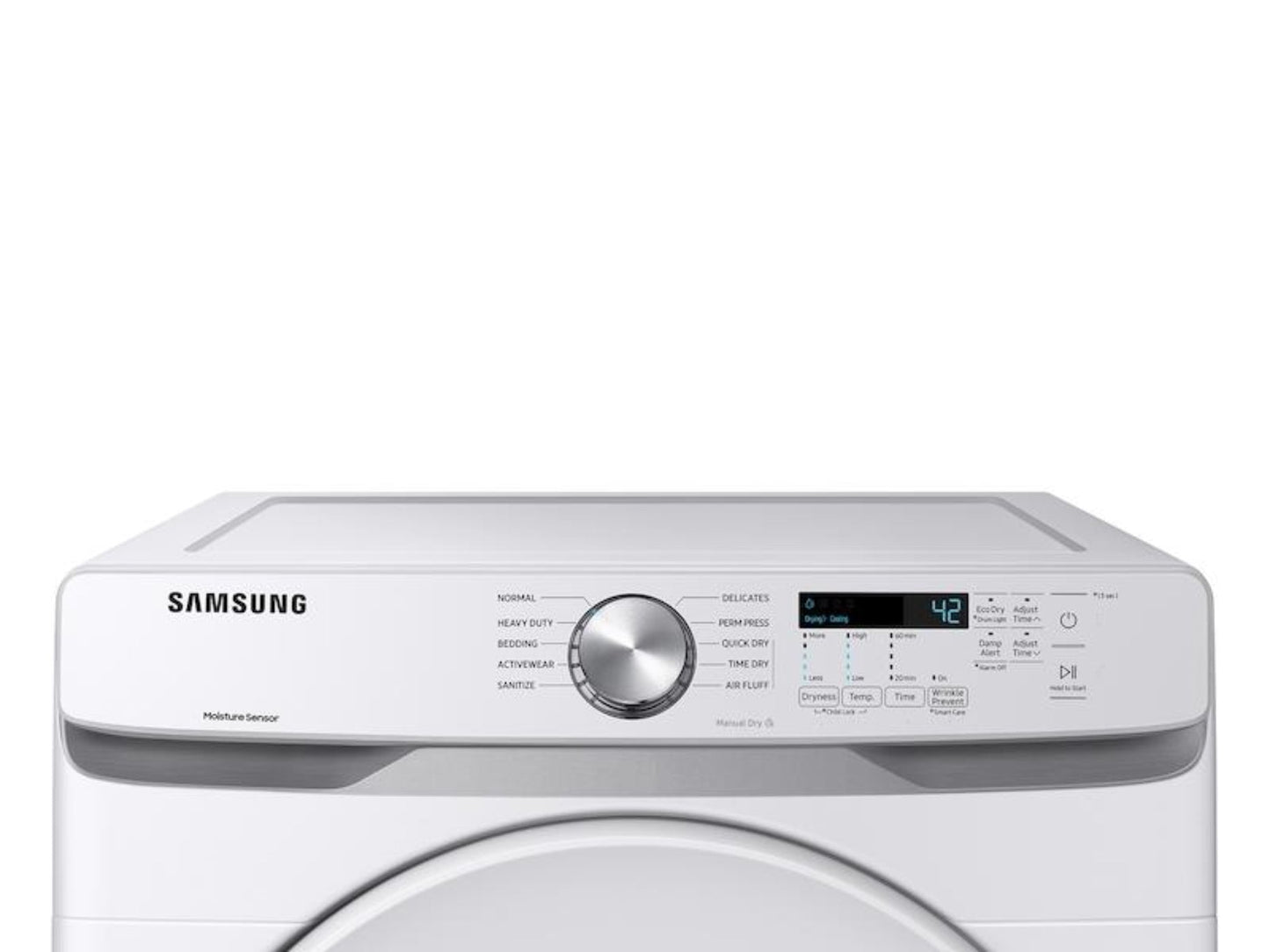 SAMSUNG DVG45T6000W 7.5 cu. ft. Gas Dryer with Sensor Dry in White - DVG45T6000W-KT