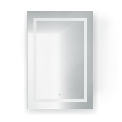 Krugg Svange 2436L  24" X 36" LED Medicine Cabinet with Dimmer & Defogger SVANGE2436L - Backyard Provider