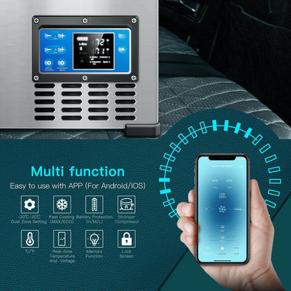 BODEGAcooler Portable Fridge Freezer 64QT/60L Large Capacity - BCD60