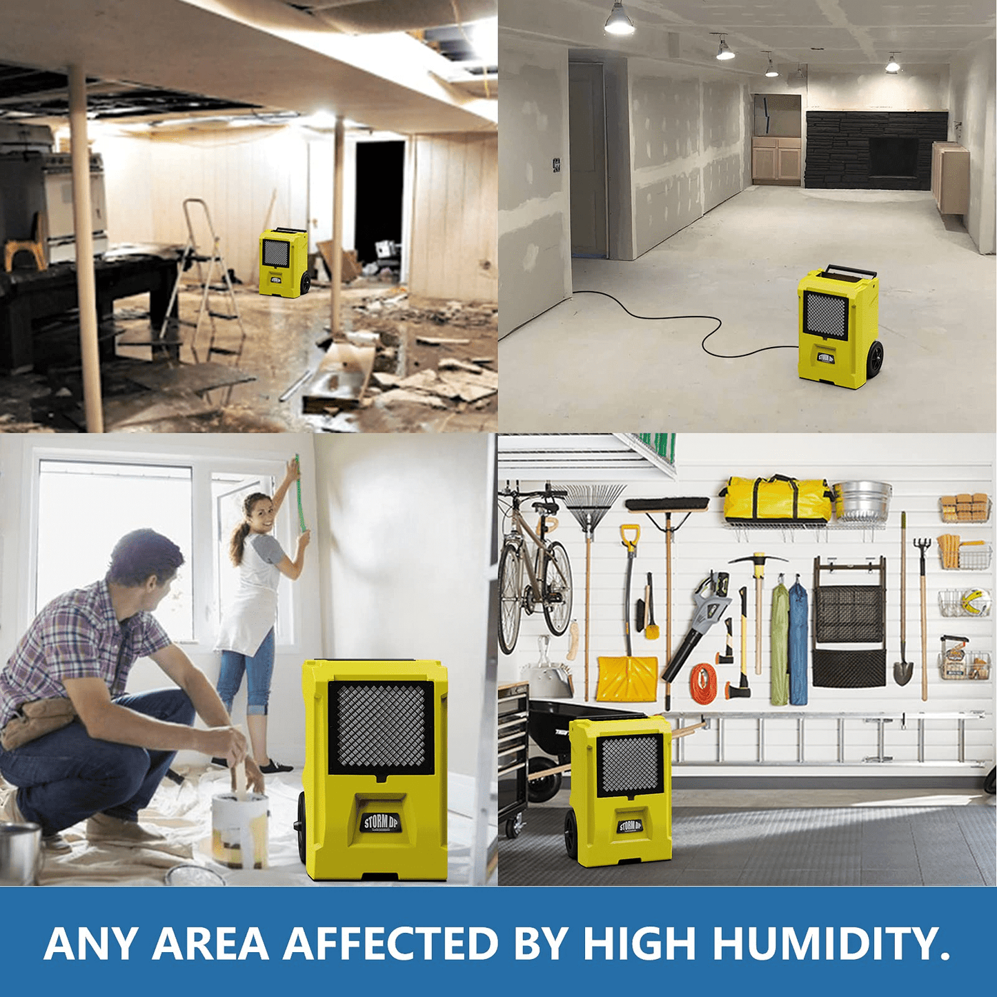 AlorAir Storm DP Smart WiFi Commercial Dehumidifier - Storm DP Dehumidifier