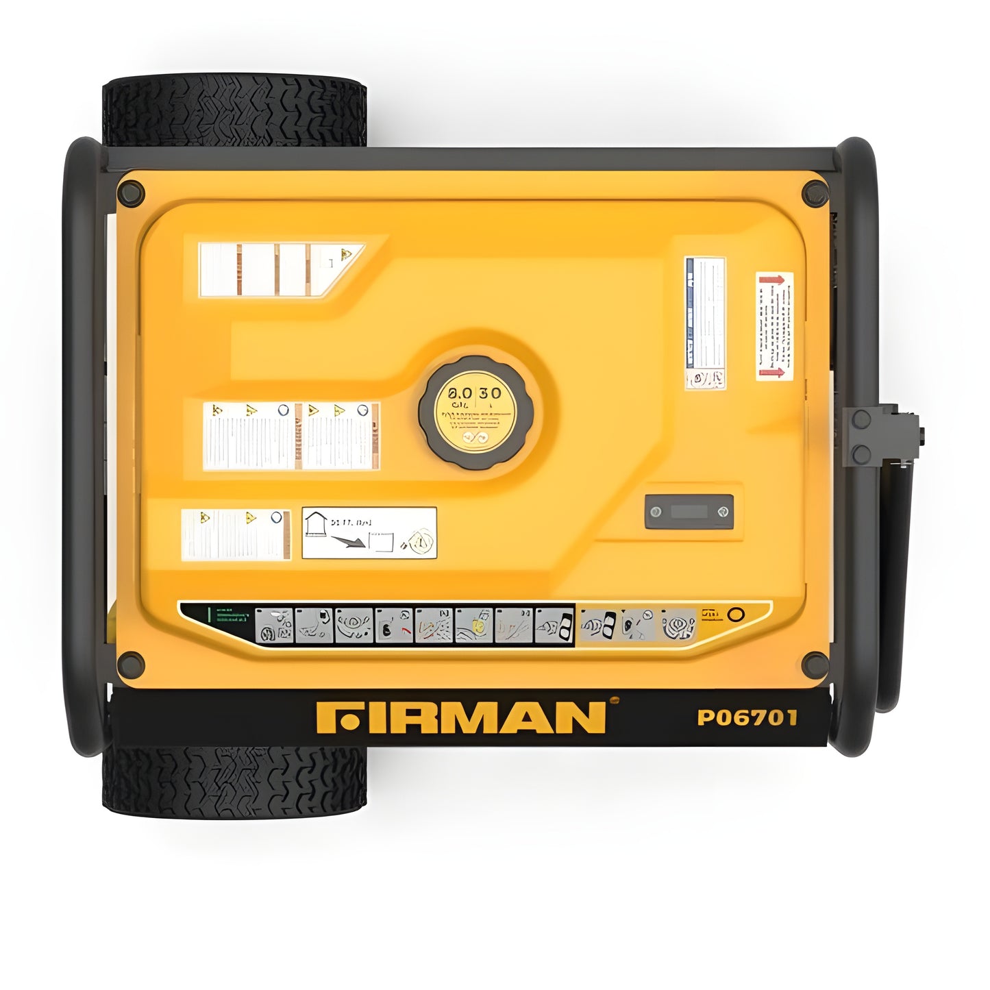 Firman P06701 Portable Generator 6700/8350 Watt 30 Amp 120/240V Recoil Start Gas New P06701