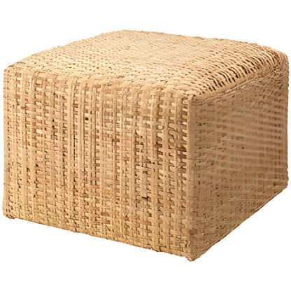 Jamie Young Ottoman, Large -D. 20RATT-LGNA