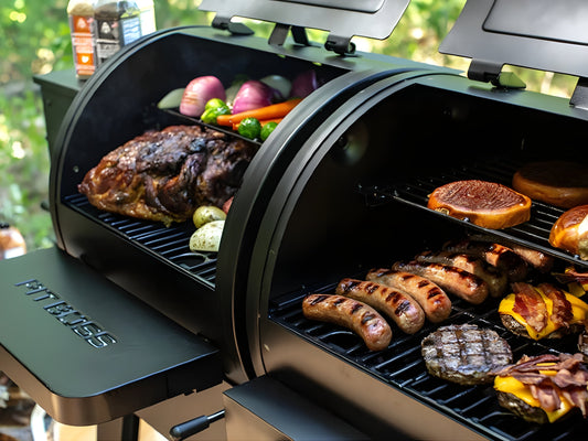 Pit Boss Sportsman PB1230SP Gas/Pellet Grill Combo - 10533