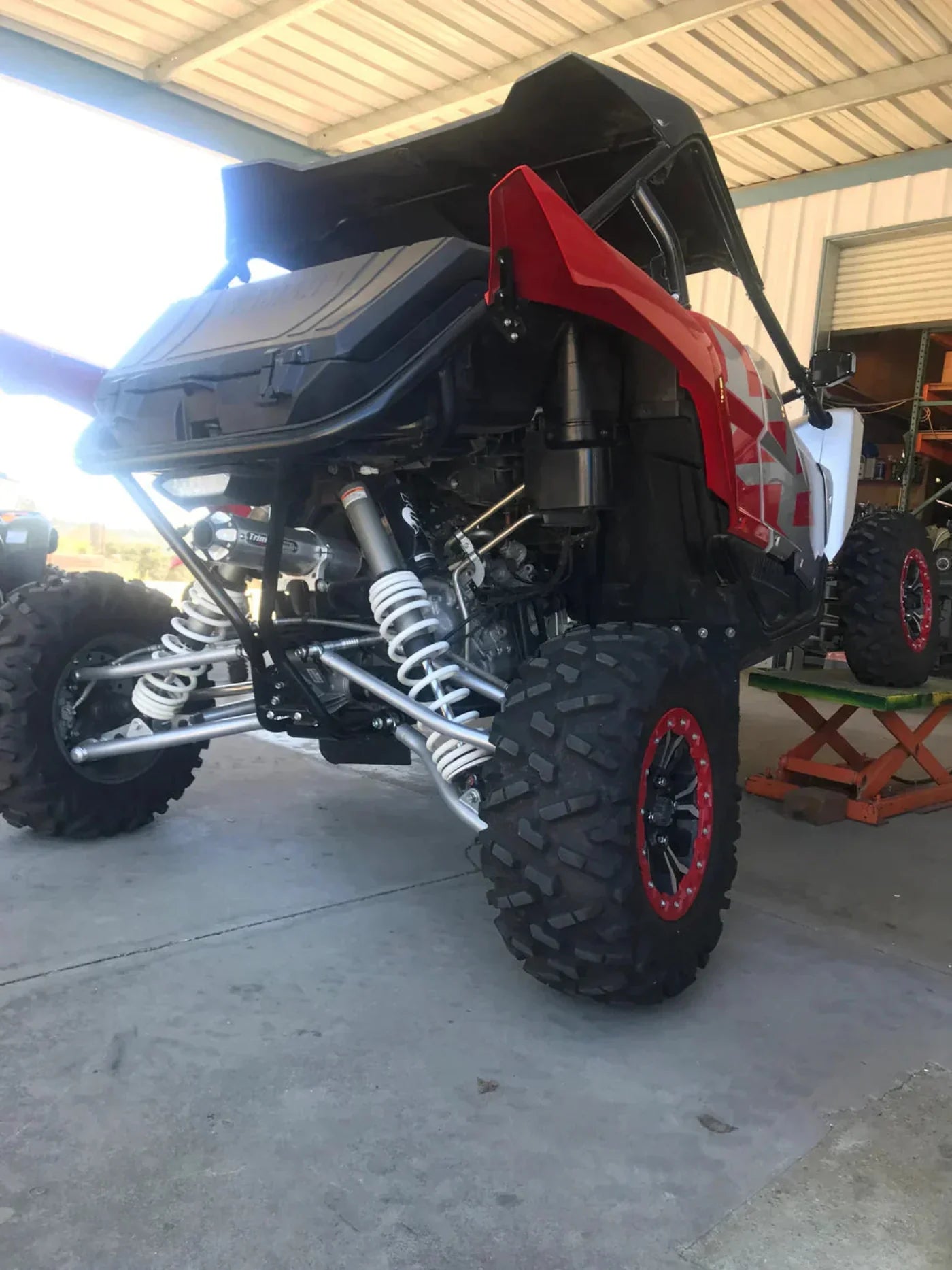 Fireball Racing YXZ Long-Travel Kit w/ Adjustable Rear Uppers - Yamaha YXZ