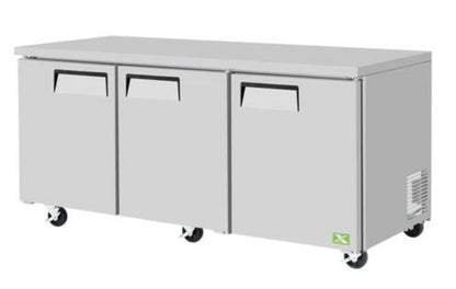 Refrigeration X - XUR-72-N 3 Door Undercounter Refrigerator - XUR-72-N