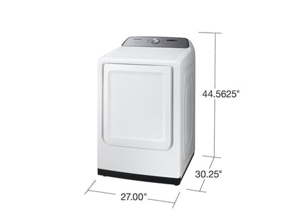 SAMSUNG DVG50R5200W 7.4 cu. ft. Gas Dryer with Sensor Dry in White - DVG50R5200W-KT