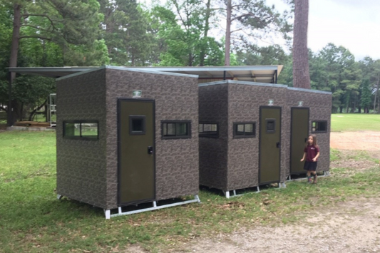 Big Dogg Deer Blinds Aluminum and Insulated Deer Blinds 6' X 6' Ground Big Dogg - BD6X6GB