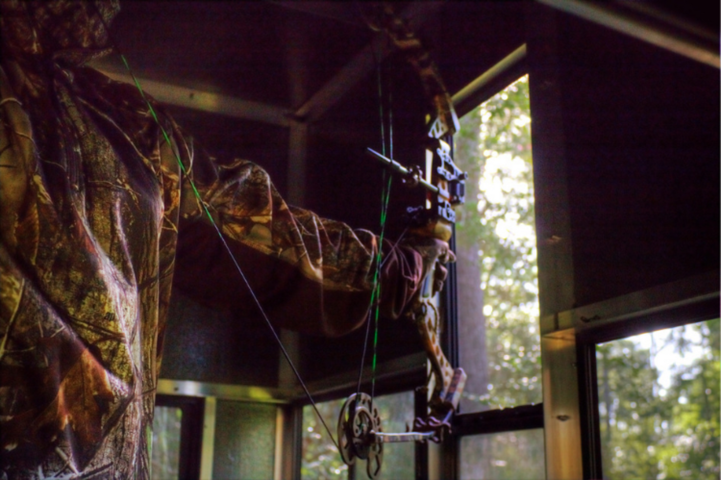 Big Dogg Deer Blinds Aluminum and Insulated Deer Blinds 6' X 6' Elevated with 8' Base and Detachable Ladder Big Dogg - BD6X68BDL