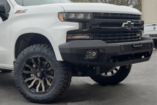 Ranch Hand MFC19HBMN 2019-2022 Chevy Silverado 1500 Midnight Series Front Bumper - MFC19HBMN