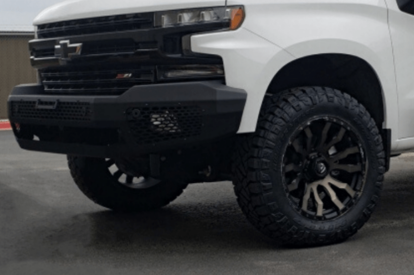 Ranch Hand MFC19HBMN 2019-2022 Chevy Silverado 1500 Midnight Series Front Bumper - MFC19HBMN