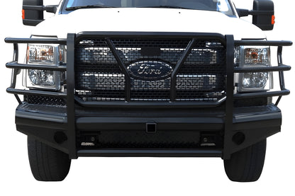 Steelcraft Ford F450/F550 Superduty 2011-2016 HD Replacement Front Bumper With Grille Guard Hitch Receiver -  HD11370R