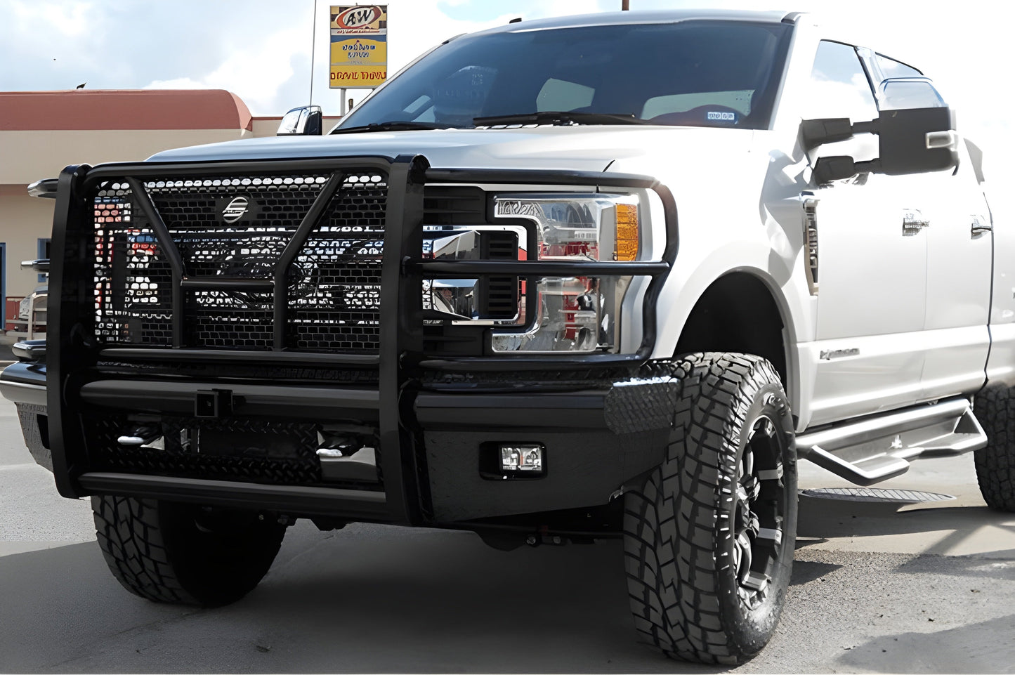 Steelcraft Ford F250/F350 Superduty 2017-2022 HD Front Bumper Winch Ready  - HD11380RCCW