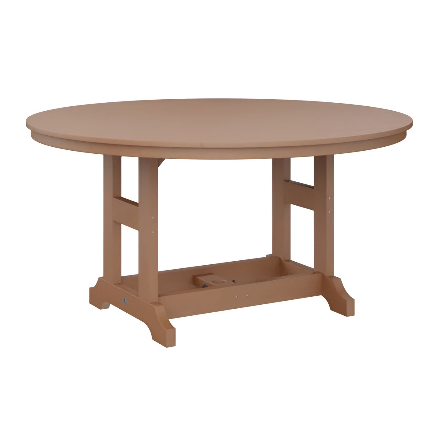 Berlin Gardens Garden Classic 60" Round Table - Bar Height - GCT0060BBK