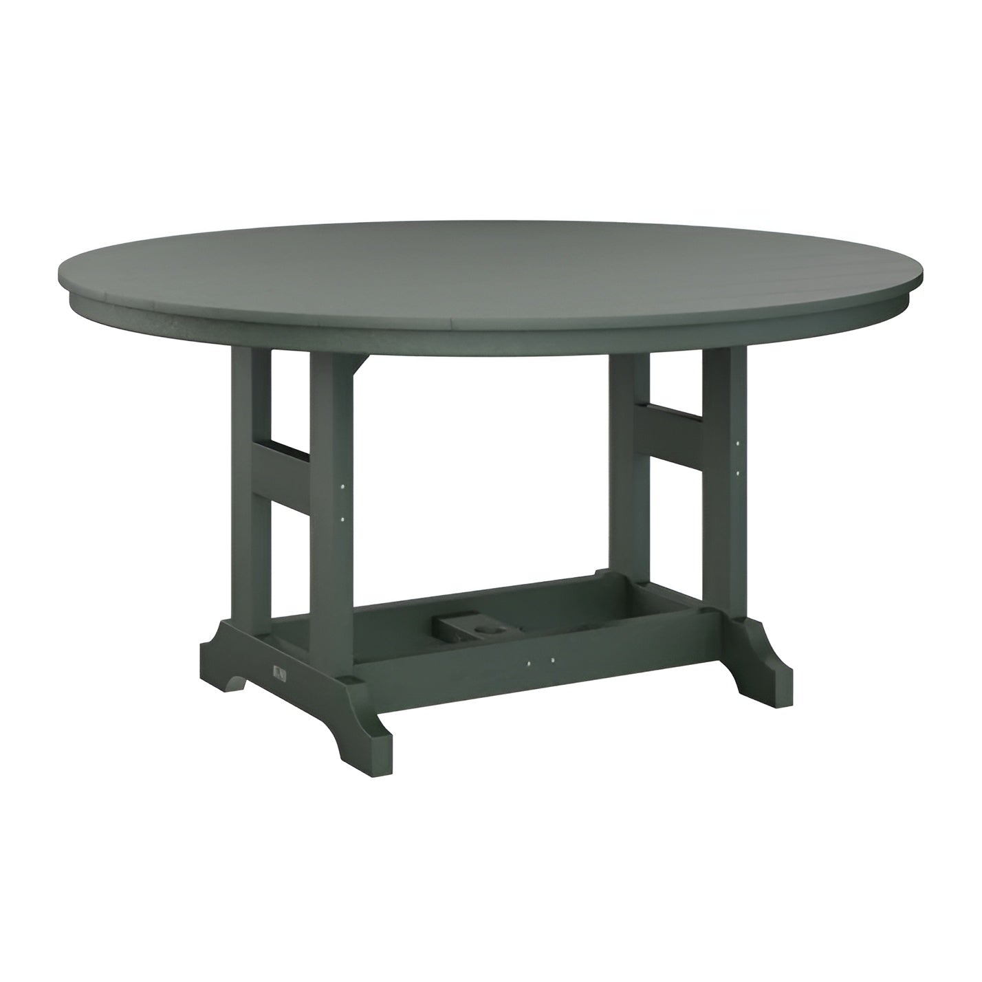 Berlin Gardens Garden Classic 60" Round Table - Bar Height - GCT0060BBK