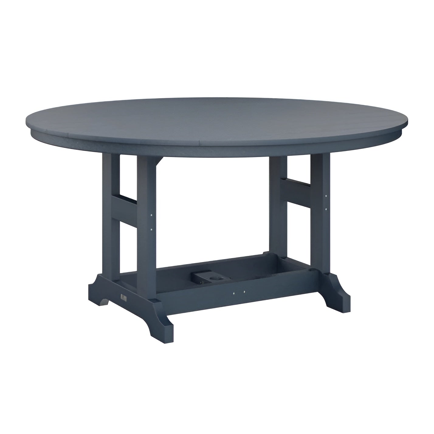 Berlin Gardens Garden Classic 60" Round Table - Bar Height - GCT0060BBK