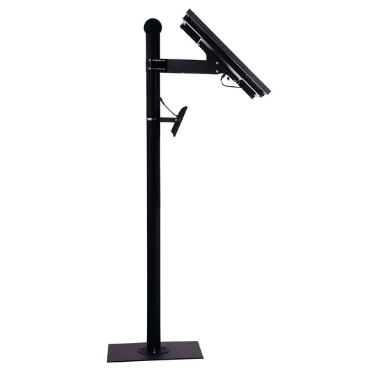AVS Energy Solar LED Flood Light 20 Watt 2800 Lumens 5000K  - AVS-BLK-20W