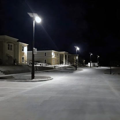 AVS Energy Solar LED Flood Light 60 Watt 8400 Lumens 5000K  - AVS-BLK-60W