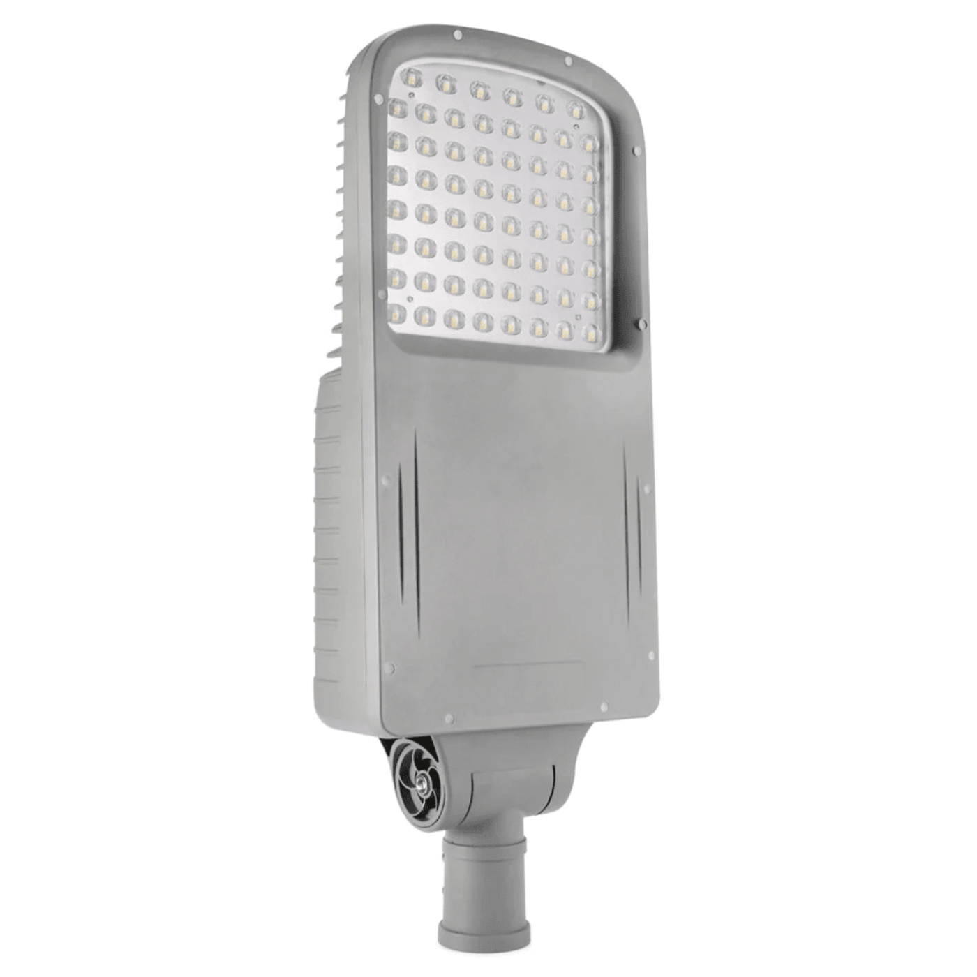 Solar LED Street Light 50 Watt 6200 Lumens 5000K | Smart Street Light Built In Bluetooth | All in One SE Street Light - AVS-CYS-50W