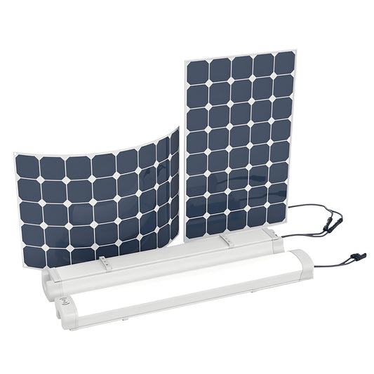 AVS Energy Solar Carport/Portable Light 24 Watt 3000 Lumens 5000K  - AVS-SCL24W