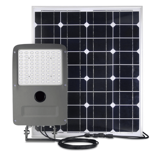 AVS Energy Solar Billboard Light 50 Watt 6200 Lumens 5000K Yoke/Pole Mount IP67  - AVS-SFL50W-Yoke