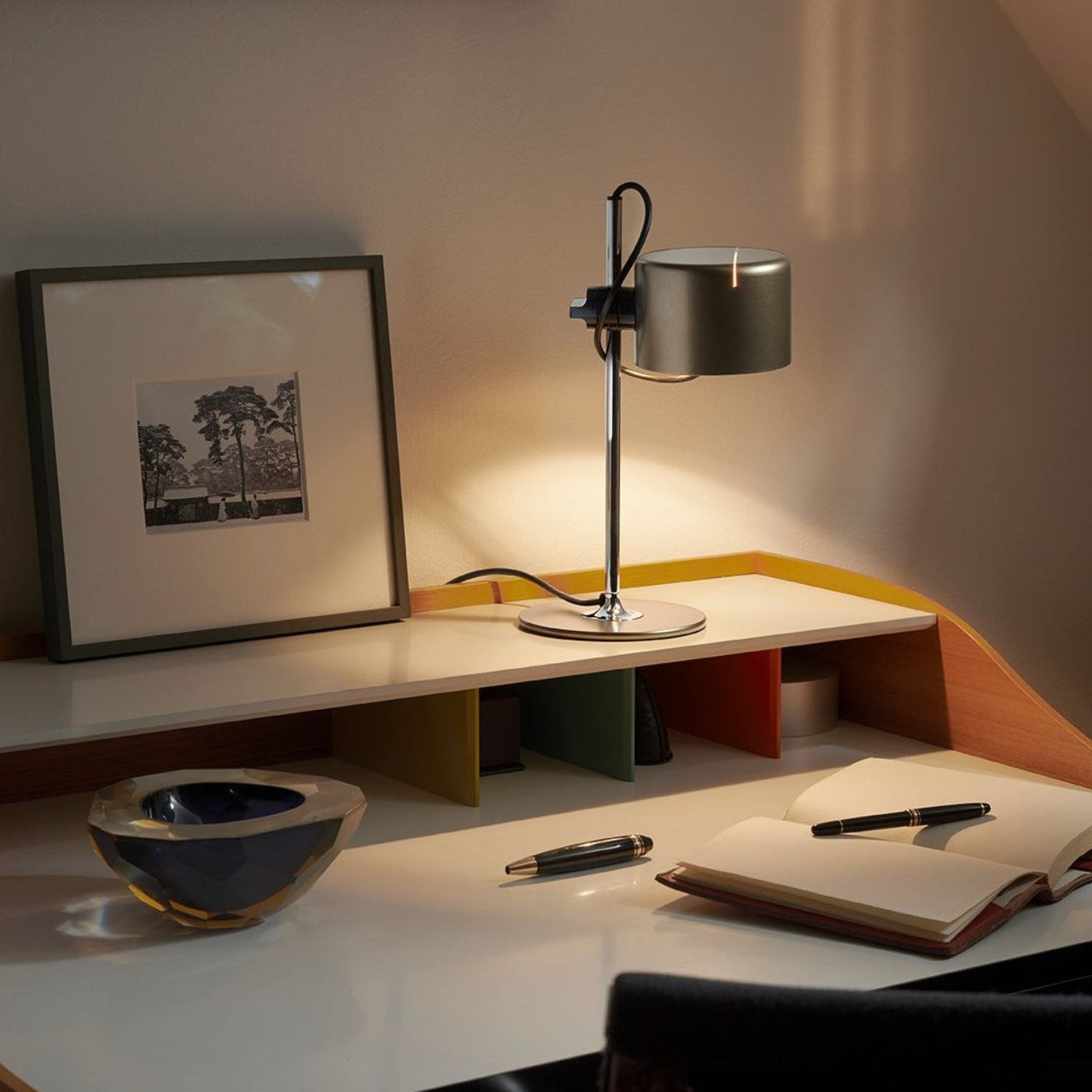 Oluce Mini Coupé Table Lamp - OL-MINI-COUPE-2201-AB