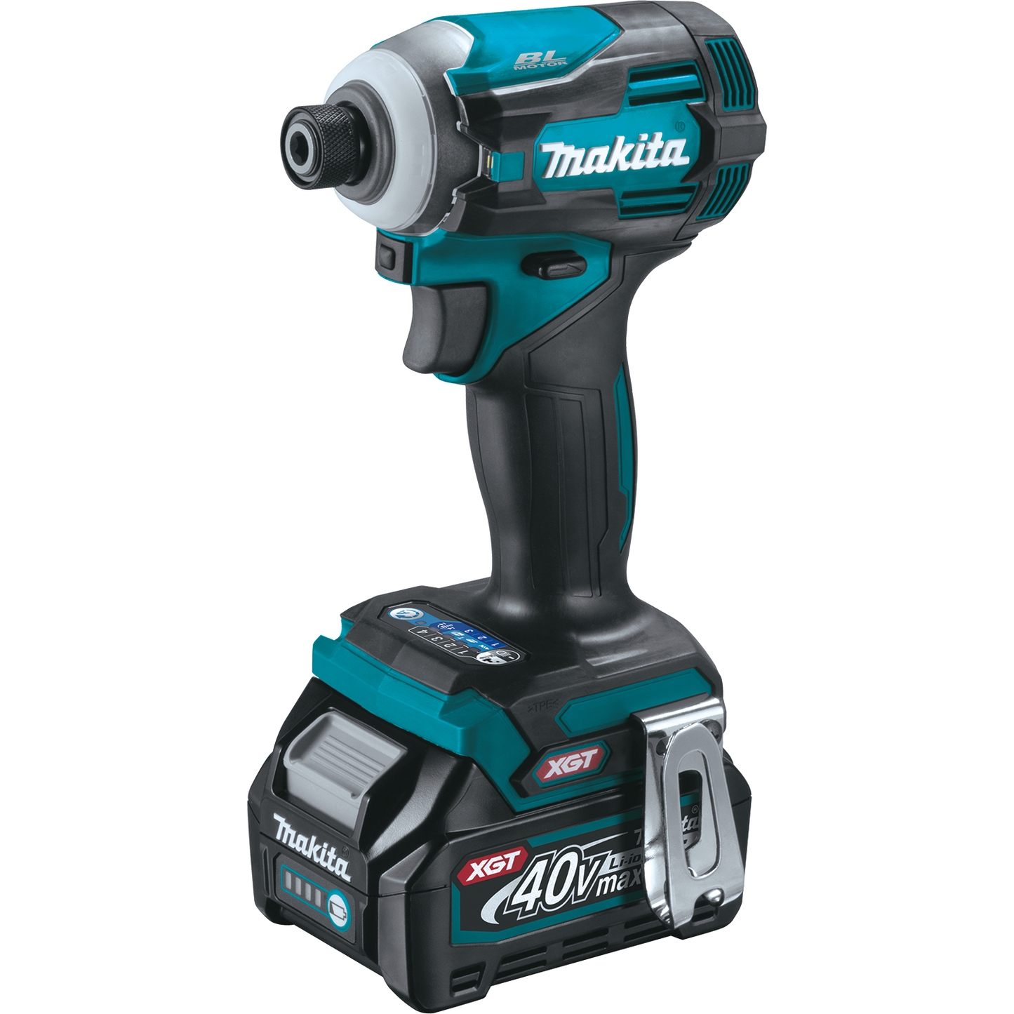Makita 40V MAX XGT Brushless Cordless 4-Speed Impact Driver Kit (2.5Ah)