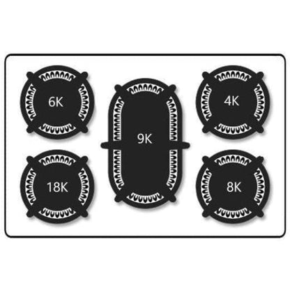 Thor Kitchen 30 in. 4.55 cu. ft. Professional Natural Gas Range in Stainless Steel, LRG3001U