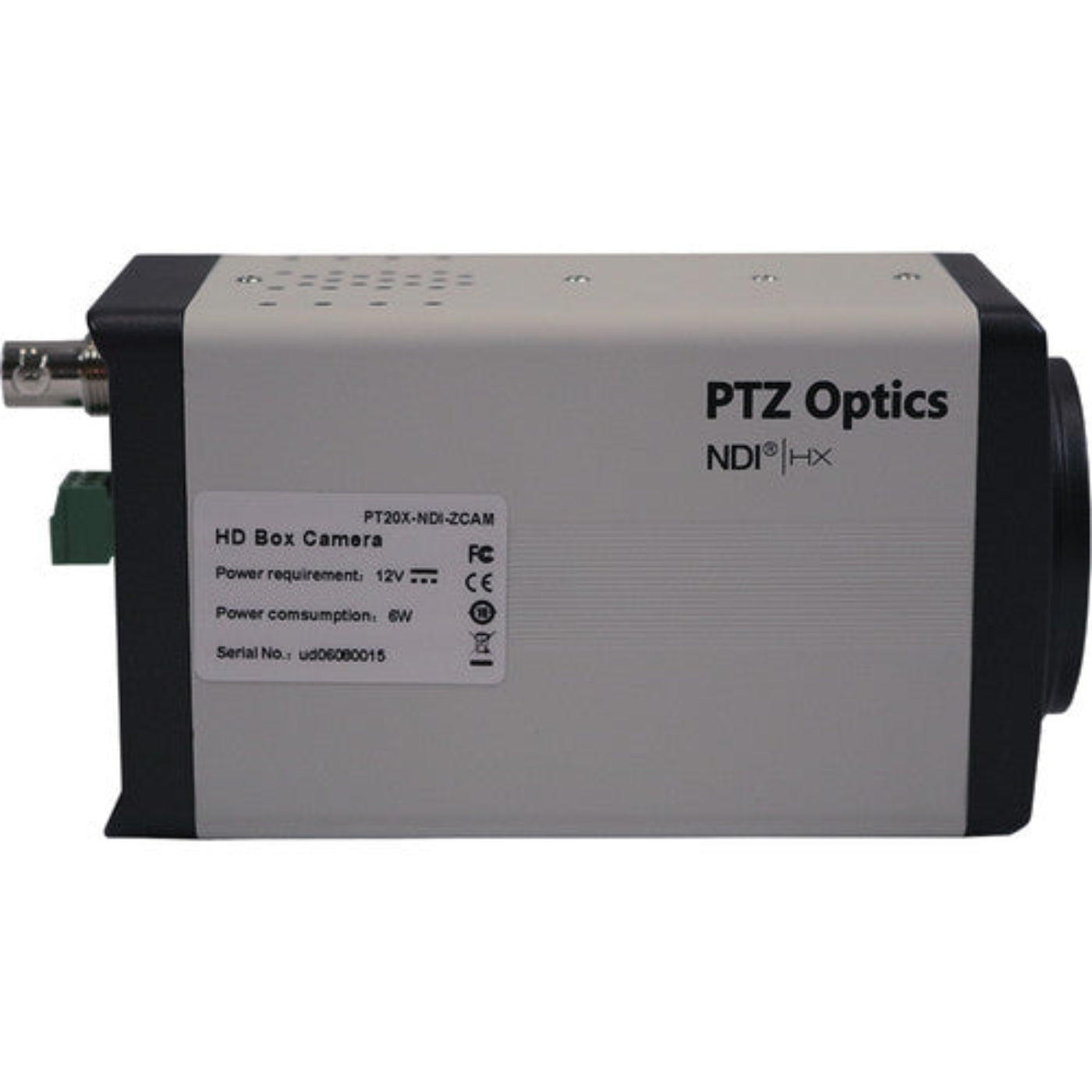 PTZOptics PT20X-NDI-ZCAM-BK 20x ZCAM Broadcast & Conference Camera (Gray) - PT20XNDIZCAMBK