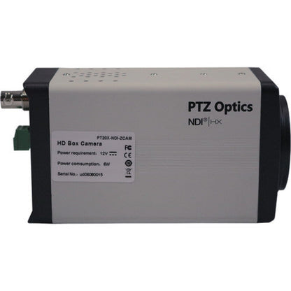 PTZOptics PT20X-NDI-ZCAM-BK 20x ZCAM Broadcast & Conference Camera (Gray) - PT20XNDIZCAMBK
